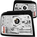Ford Bronco / F 150 / 250 / 350 1992-1998 Projector Headlights  ANZO
