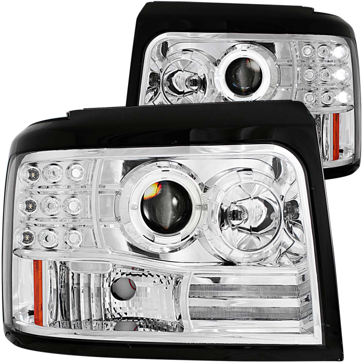 Ford Bronco / F 150 / 250 / 350 1992-1998 Projector Headlights ANZO in the group Select car model at DDESIGN Scandinavia AB (anz111183)