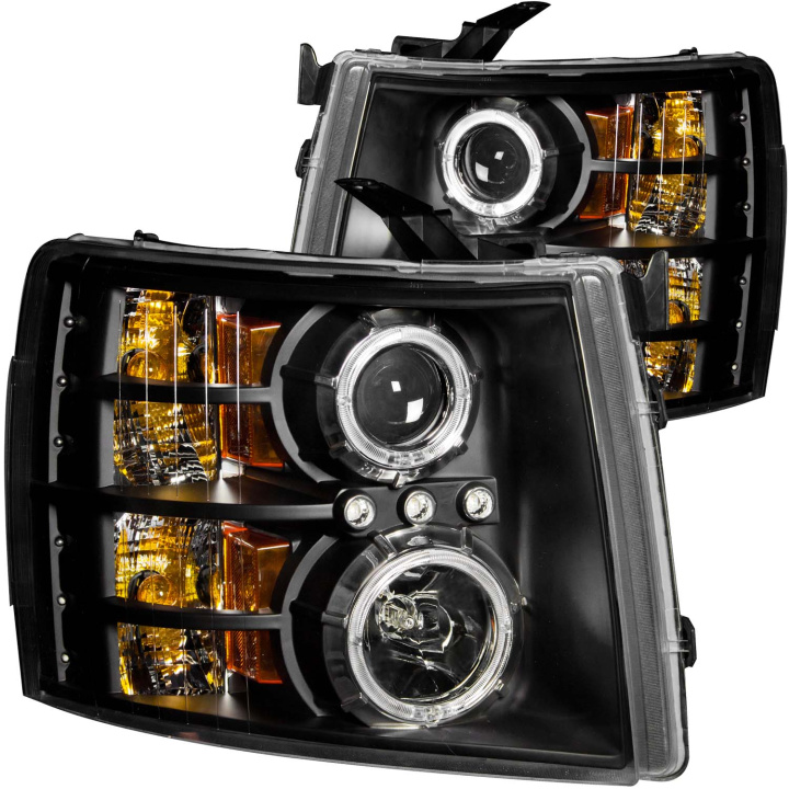 Chevrolet Silverado 1500 / 2500HD / 3500HD 2007-2014 Projector Headlights ANZO in the group Select car model at DDESIGN Scandinavia AB (anz111200)