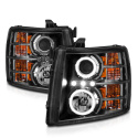 Chevrolet Silverado 1500 / 2500HD / 3500HD 2007-2014 Projector Headlights  ANZO