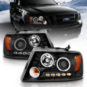 Ford F 150 / Lincoln Mark Lt 2004-2008 Projector Headlights  ANZO