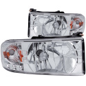 Dodge Ram 1500 / 2500 / 3500 1994-2002 Crystal Headlights ANZO