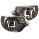 Toyota Tacoma 2012-2015 Projector Headlights w/ U-Bar Black ANZO