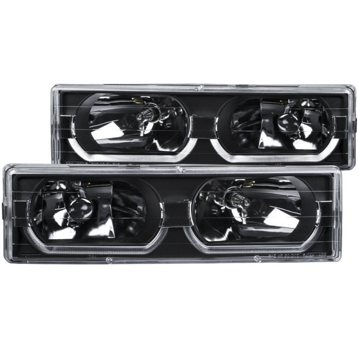 GM C/K 1500–3500, Suburban, Tahoe, Yukon 1988–2000 Crystal Headlights ANZO in the group Select car model / Chevrolet / Suburban 1500 / Styling at DDESIGN Scandinavia AB (anz111299)