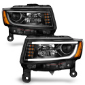 Jeep Grand Cherokee 2014-2016 Projector Headlights  ANZO