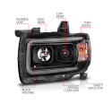 GMC Canyon 2015-2022 Projector Headlights  ANZO