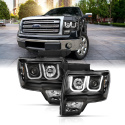 Ford F 150 2009-2014 Projector Headlights  ANZO