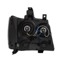 Chevrolet Suburban 2007-2014 Crystal Headlights Black ANZO