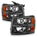 Chevrolet Silverado 1500 / 2500HD / 3500HD 2007-2014 Crystal Headlights ANZO