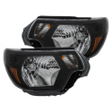 Toyota Tacoma 2012-2015 Crystal Headlights Black ANZO