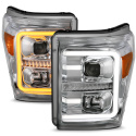 Ford F 250 / 350 / 450 2011-2016 Projector Headlights  ANZO
