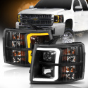 Chevrolet Silverado 1500 / 2500HD / 3500 2007-2014 Projector Headlights  ANZO