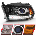 Dodge Ram 1500 / 2500 / 3500 2009-2023 Projector Headlights  ANZO