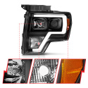 Ford F 150 2009-2014 Projector Headlights  ANZO