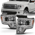Ford F 150 2009-2014 Projector Headlights ANZO