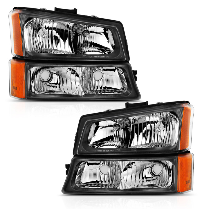Chevrolet Silverado 2003-2006 Crystal Headlights ANZO in the group Select car model at DDESIGN Scandinavia AB (anz111452)