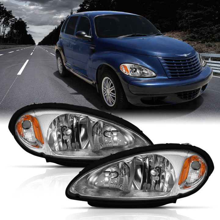 Chrysler Pt Cruiser 2001-2005 Crystal Headlights ANZO in the group Select car model at DDESIGN Scandinavia AB (anz111472)