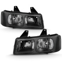 Chevrolet Express / GMC Savana 2003-2017 Crystal Headlights ANZO