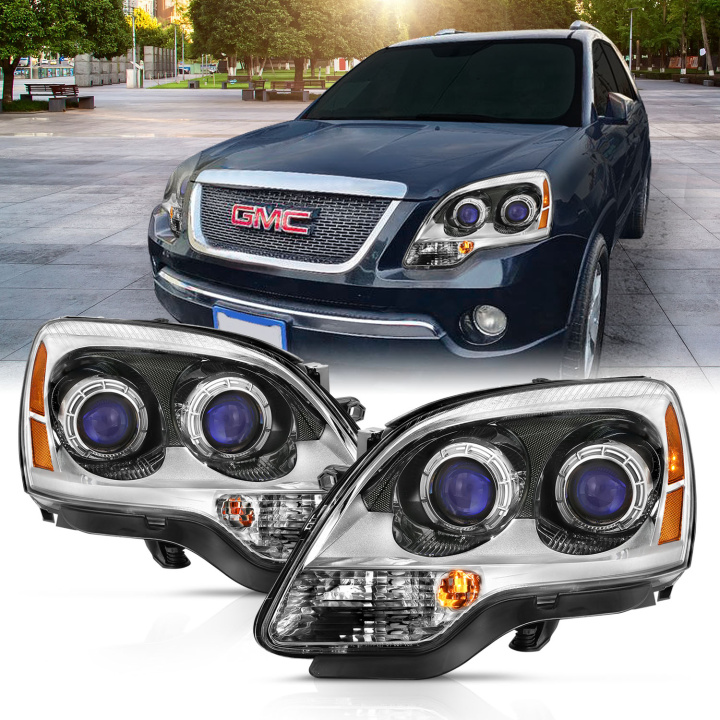 GMC Acadia 2007-2012 Crystal Headlights ANZO in the group Select car model at DDESIGN Scandinavia AB (anz111476)