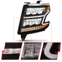 Chevrolet Suburban / Tahoe 2015-2020 LED Crystal Headlights ANZO