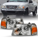 Ford Ranger 2001-2011 Crystal Headlights ANZO