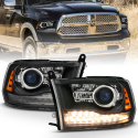 Dodge Ram 1500 / 2500 / 3500 2009-2023 Projector Headlights ANZO