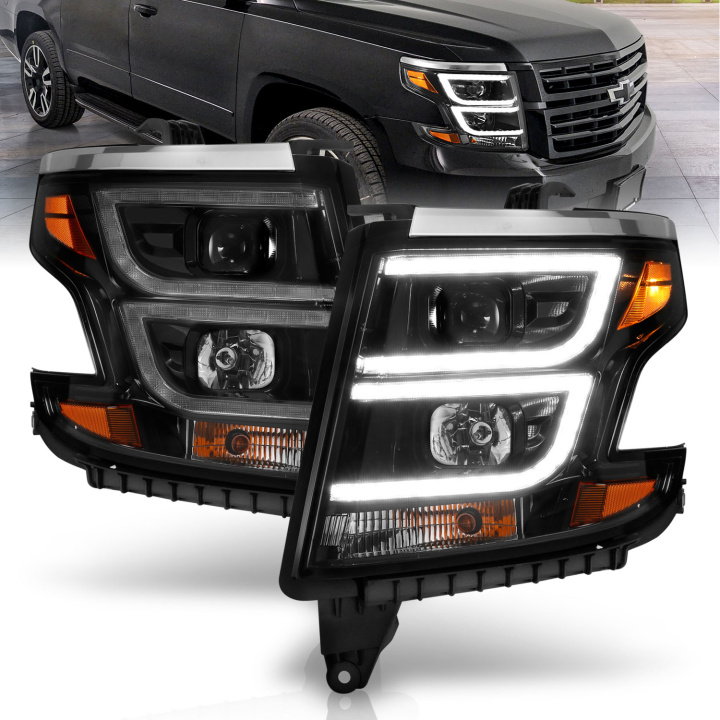 Chevrolet Suburban / Tahoe 2015-2020 Projector Headlights ANZO in the group Select car model at DDESIGN Scandinavia AB (anz111492)