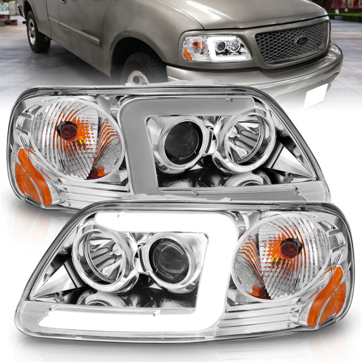 Ford Expedition / F 150 / 250 1997-2004 Projector Headlights ANZO in the group Select car model at DDESIGN Scandinavia AB (anz111504)