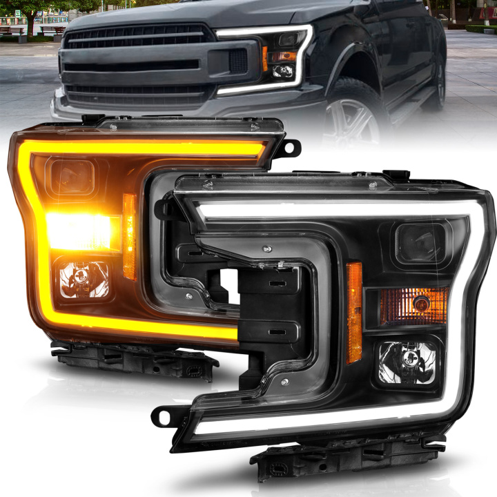Ford F 150 2018-2020 Projector Headlights ANZO in the group Select car model at DDESIGN Scandinavia AB (anz111509)