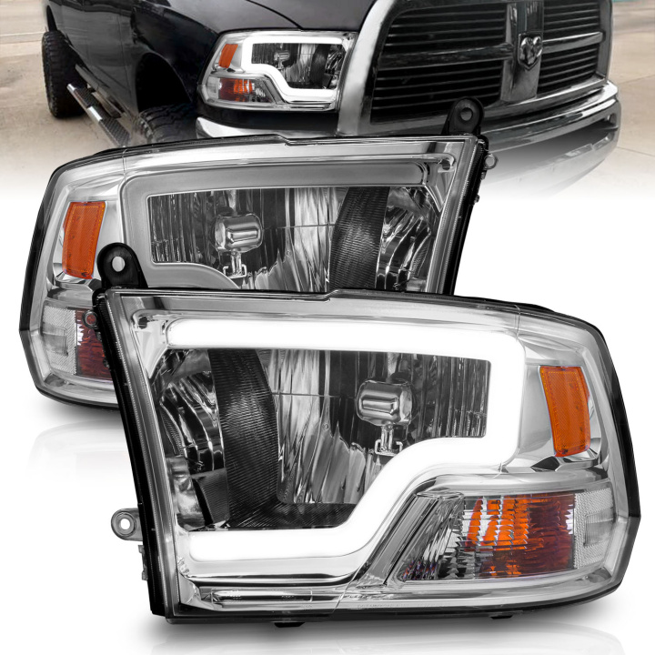 Dodge Ram 1500 / 2500 / 3500 2009-2023 Crystal Headlights ANZO in the group Select car model at DDESIGN Scandinavia AB (anz111516)