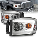 Dodge Ram 1500 / 2500 / 3500 2006-2009 Crystal Headlights ANZO