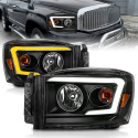 Dodge Ram 1500 / 2500 / 3500 2006-2009 Crystal Headlights ANZO