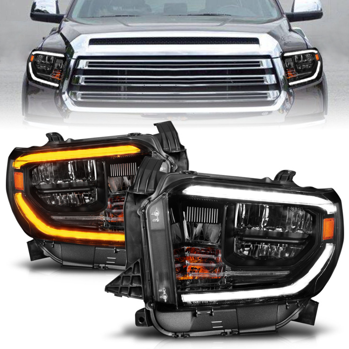 Toyota Tundra 2014-2021 LED Crystal Headlights ANZO in the group Select car model at DDESIGN Scandinavia AB (anz111533)