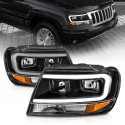 Jeep Grand Cherokee 1999-2004 Crystal Headlights ANZO