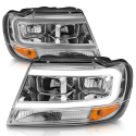 Jeep Grand Cherokee 1999-2004 Crystal Headlights ANZO