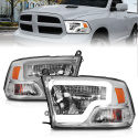 Dodge Ram 1500 / 2500 / 3500 2009-2023 LED Crystal Headlights ANZO
