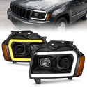 Jeep Grand Cherokee 2005-2007 Projector Headlights ANZO