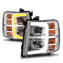 Chevrolet Silverado 1500 / 2500HD / 3500HD 2007-2014 Projector Headlights  ANZO