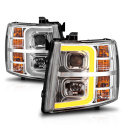 Chevrolet Silverado 1500 / 2500HD / 3500HD 2007-2014 Projector Headlights  ANZO