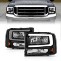 Ford Excursion / F 250 / 350 / 450 1999-2004 Crystal Headlights ANZO