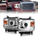 GMC Sierra 1500 / 2500 / 3500 2015-2019 Projector Headlights ANZO