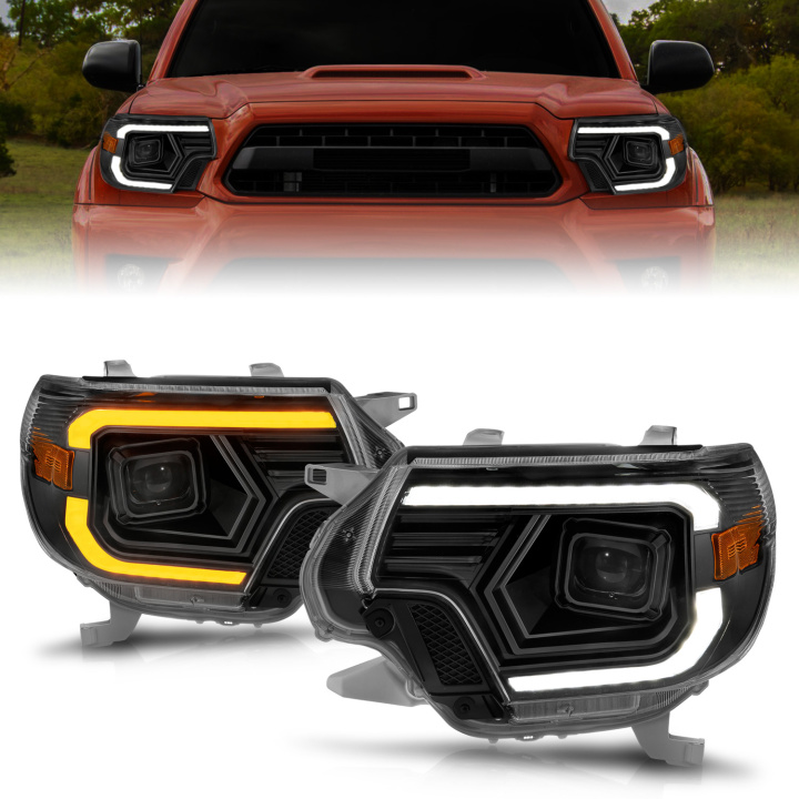 Toyota Tacoma 2012-2015 Projector Headlights ANZO in the group Select car model at DDESIGN Scandinavia AB (anz111556)