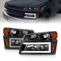 Chevrolet Colorado / GMC Canyon / Isuzu I Series 2004-2012 Crystal Headlights ANZO