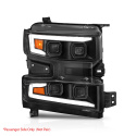 Chevrolet Silverado 1500 2019-2021 LED Projector Headlights ANZO