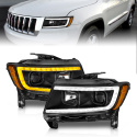 Jeep Grand Cherokee 2011-2013 Projector Headlights  ANZO