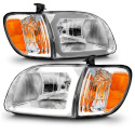 Toyota Tundra 2000-2004 Crystal Headlights ANZO