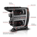 Ford F150 2021-2023 LED Projector Headlights ANZO