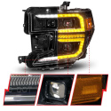 GMC Sierra 1500 2006-2009 LED Projector Headlights ANZO