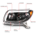 Toyota 4Runner 2006-2009 Projector Headlights  ANZO