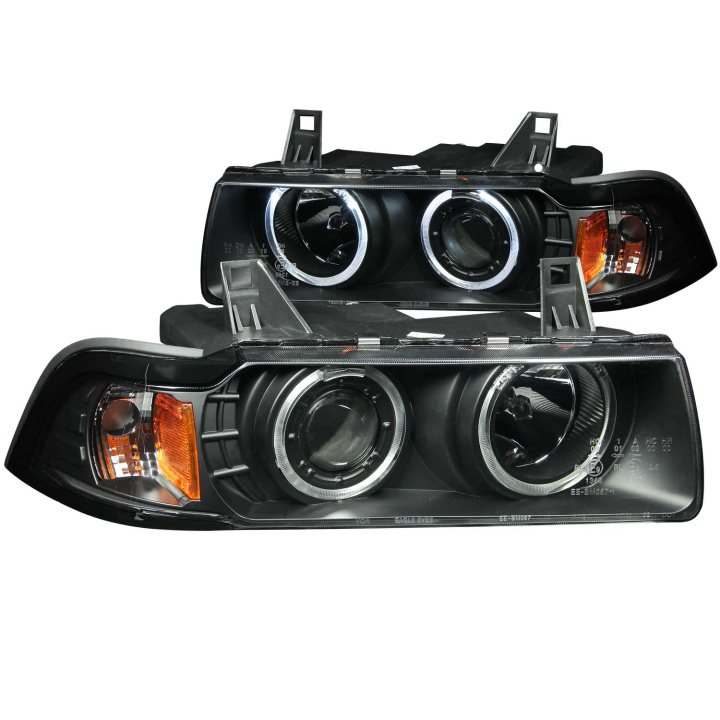 Bmw 3 Series Coupe E36 1992-1998 Projector Headlights ANZO in the group Select car model / BMW / 3-series (E36) 1990-2000 / Styling at DDESIGN Scandinavia AB (anz121011)